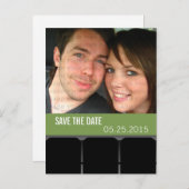 Film Theatre Photo Enregistrer la date Carte posta (Devant / Derrière)