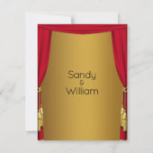 Film Thème Faire-part de mariage 4,25 x 5,5 (Dos)