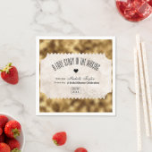 Film Ticket Bruids Datum Nacht Ideeën Servet (Insitu)