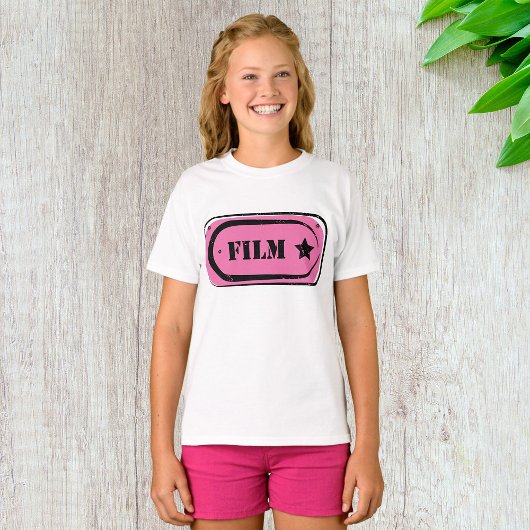 Film Ticket Meisjes T-shirt