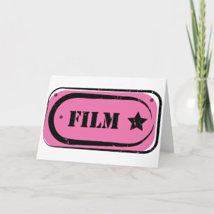 Film Ticket Wenskaarten Kaart