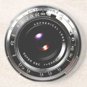 Film van de oude school zandsteen onderzetter