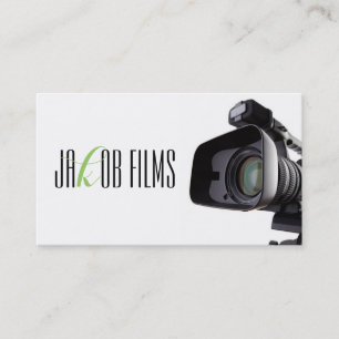 Film Videocamera Filmregisseur Filmen Visitekaartje