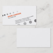 film visitekaartje (Voorkant / Achterkant)