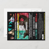 Film Zombie italien - Poster carte postale (Devant / Derrière)