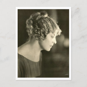 Filmactrice Gertrude Astor 1923 Briefkaart