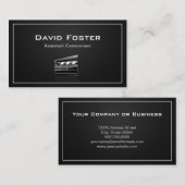 Filmassistent Cameraman Director Visitekaartje (Voorkant / Achterkant)