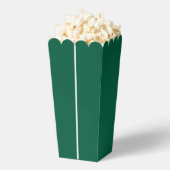 Filmavond donkergroen & wit  bedankdoosjes (Popped)