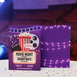 Filmavond Kinderverjaardagsfeestje Kaart