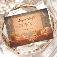 Filmavond thuis baby shower Diapper Lotterij