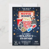 Filmavond Verjaardag Kaart (Voorkant)