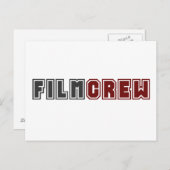 filmbemanning briefkaart (Voorkant / Achterkant)