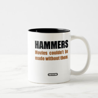 Filmbemanning: "Hammers" Tweekleurige Koffiemok