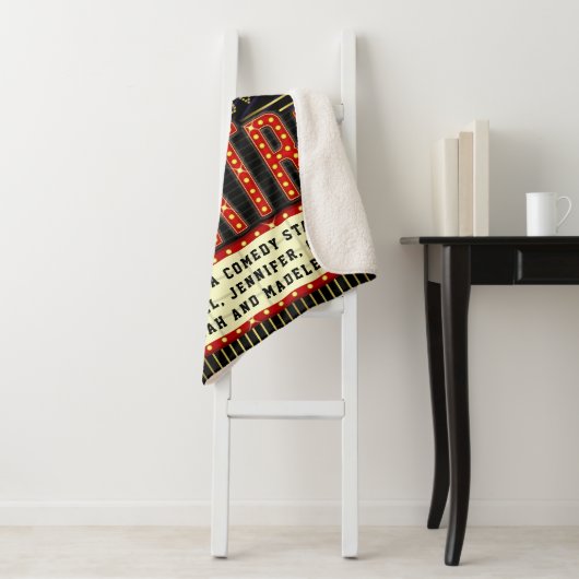 Filmbioscoop thuisbioscoop | Aangepaste naam Sherpa Deken (In situ)