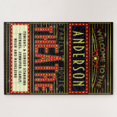 Filmbioscoop thuisbioscoop | Naam 20 x 30 Legpuzzel (Horizontaal)