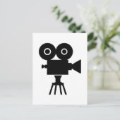 Filmcamera Briefkaart (Staand voorkant)