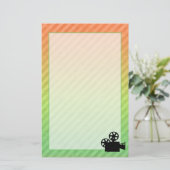 Filmcamera Briefpapier (Staand voorkant)