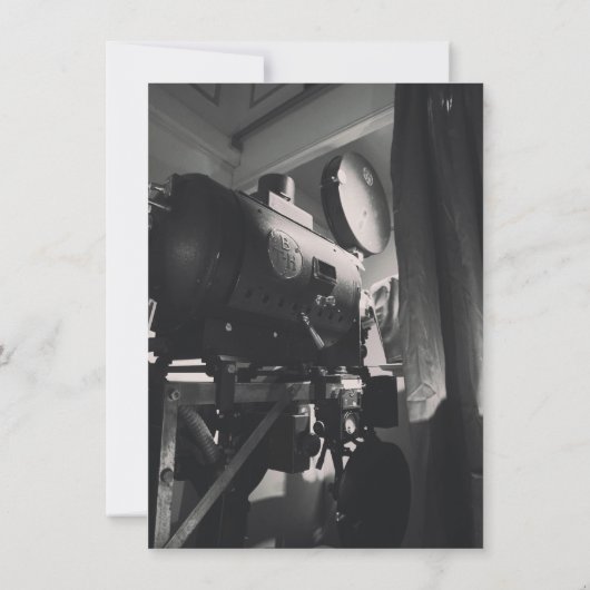  filmcamera fotografische afdrukken kaart (Achterkant)