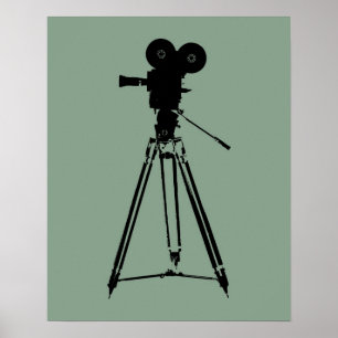 Filmcamera Pop Poster