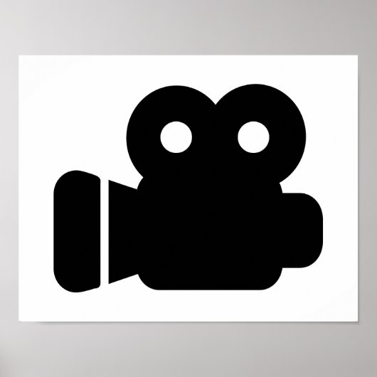 Filmcamera Poster (Voorkant)