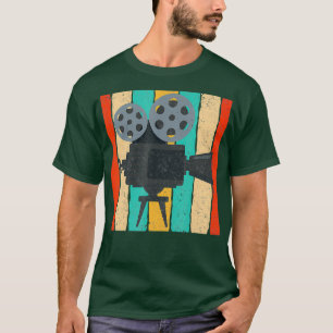  filmcamera Retro-filmprojector T-shirt