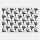 Filmcamera Retro Inpakpapier Vel (Voorkant 2)