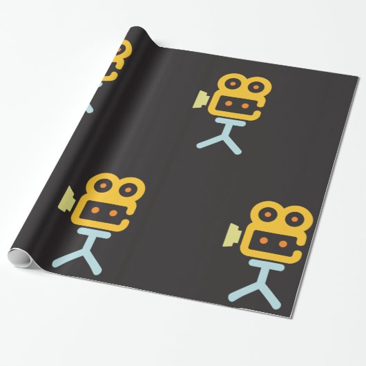 Filmcamerasystemen Cadeaupapier (Uitgerold)