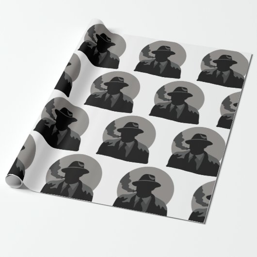 Filmdetective Cadeaupapier (Uitgerold)