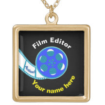Filmeditor Goudplaat Ketting