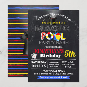 Filmfeest voor show en zwembad kaart