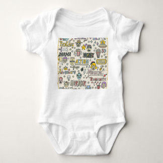 Filmgenres: tv-shows Doodle Set Romper