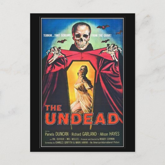 filmhorror - briefkaart (Voorkant)