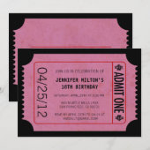 Filmkaart Uitnodigingen (Voorkant / Achterkant)