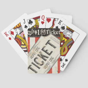  filmkaartje pokerkaarten