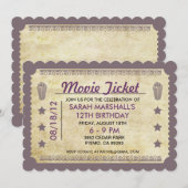 Filmkaartje Thema Kaart (Voorkant / Achterkant)