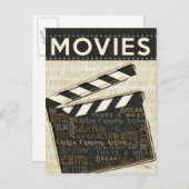  filmklapper briefkaart (Voorkant / Achterkant)