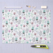 Filmkleurige pastelkleuren tissuepapier (Craft)