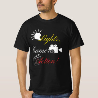 Filmlichtcamera, actie t-shirt