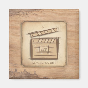 Filmmaker, acteur, filmregisseur producent cadeau  magneet