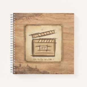 Filmmaker, acteur, filmregisseur producent cadeau  notitieboek