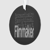 Filmmaker Extraordinaire Ornament (voorkant)
