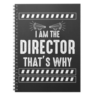 Filmmaker Gezegde Movie Theater Director Notitieboek