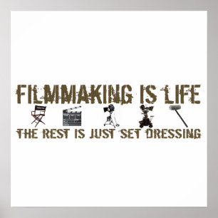 Filmmaking is leven poster