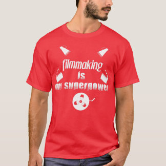 filmmaking is mijn superenergieke filmfilmliefhebb t-shirt