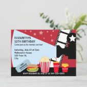 Filmnacht Kaart (Staand voorkant)