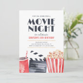 Filmnacht Kaart (Staand voorkant)