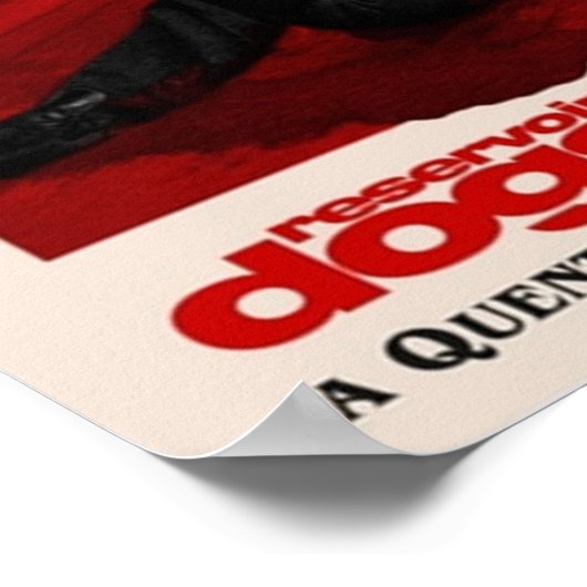 Filmontwerp reservoir Dogs Poster (Hoek)