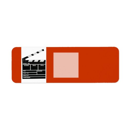 filmopname etiket (Voorkant)