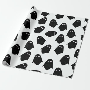Filmpapier voor spoken, silhouet cadeaupapier