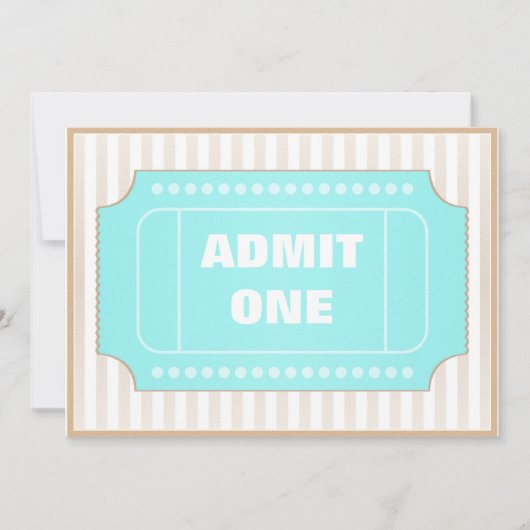 Filmpartij Bruin Blauw Kaart (Voorkant)